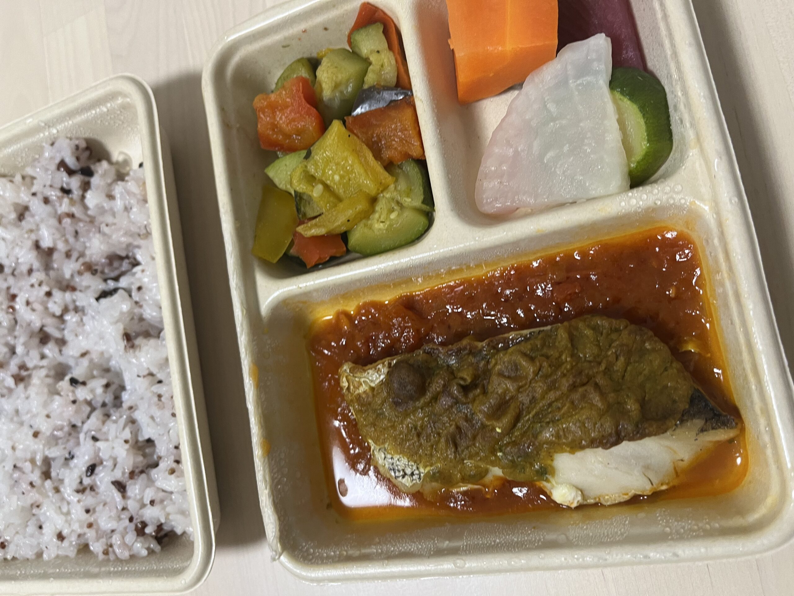 白身魚のハーブカレー焼き・赤魚醤油漬け焼き / シェフボックス