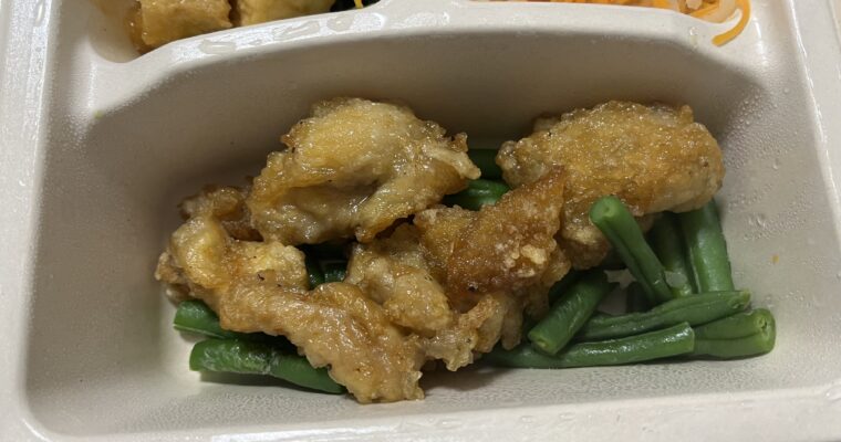 牛肉とザーサイ・チンジャオロース・からあげ / ナッシュ